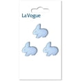 thumbnail image 1 of LA VOGUE Shank Button - Light Blue, 15 mm (0.59 in), 1 of 2