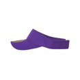thumbnail image 2 of Solid Adjustable Sports Visor, Purple, 2 of 2