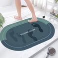 thumbnail image 1 of Deal of the Day! Bath Rug Super Absorbent Dry Non Slip Backing Washable Bathroom Floor Mats Shower Rugs For In Front Of Bathtub Shower Room, 1 of 8