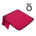 thumbnail image 1 of Birdeem Usb Electric Heating Seat Cushion,Portable Heated Seat Cushion,Car Heated Seat Cover Foldable Heating Pad with 3 Temperature Level for Fishing, Hunting, 1 of 1