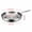 26cm, variant on Uncoated Non-Stick Skillet Hammered Design Frying Pan for Induction Cooktops Gas Stoves Even Heating Omelettes Steaks Vegetables Easy Clean Kitchen Cookware Home Use Durable Surface