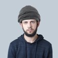 thumbnail image 4 of Turban Cap For Men Stretch Head Wraps Elastic Turban Scarf Tie For Hair Pre-Tied, 4 of 13