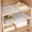 White, variant on Expandable Cabinet Storage Shelf Stackable Organizer Rack Saving Space For Kitchen Bathroom Pantry Coffee Countertop Home Office Desk Wardrobe Shoe Cabinet