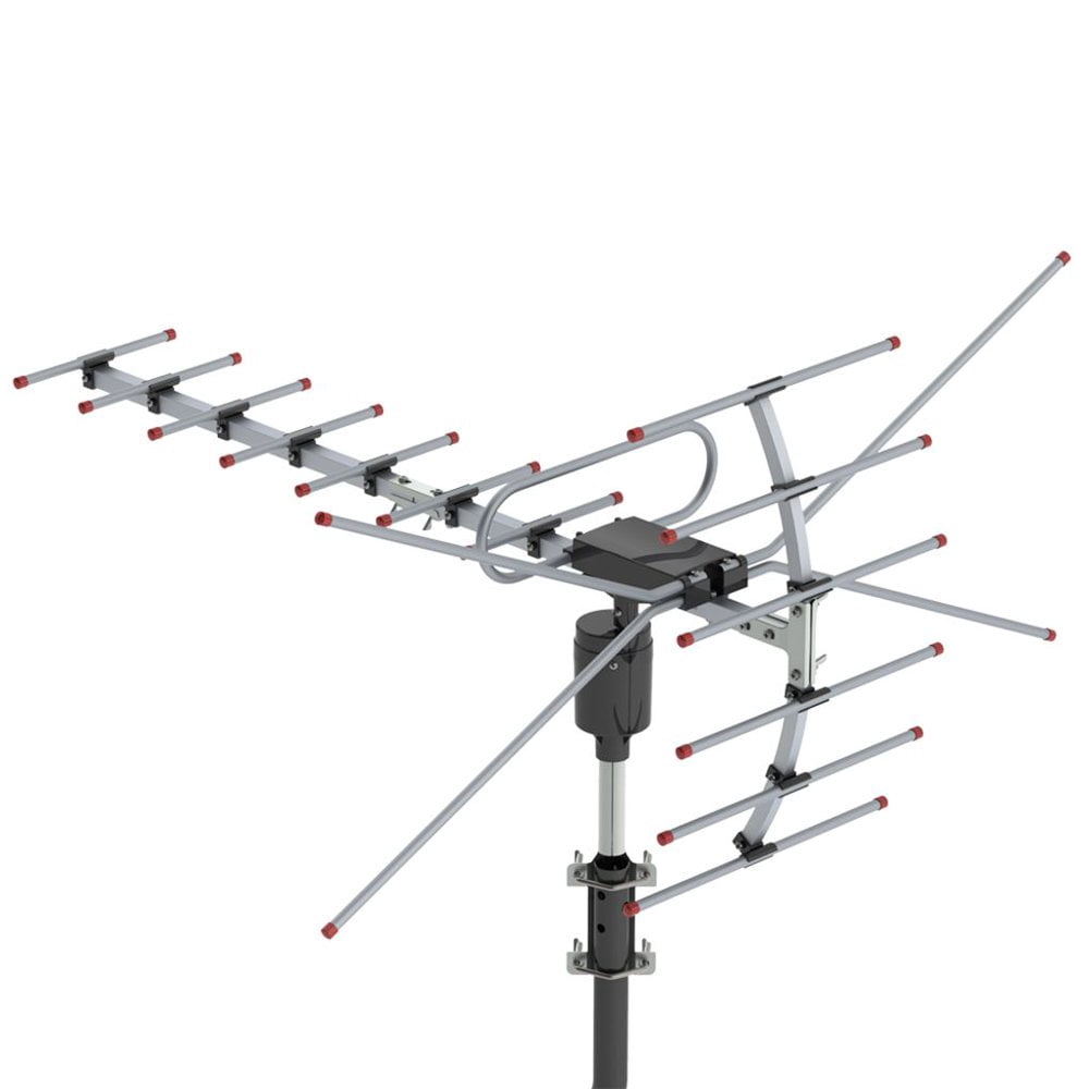 TV Antenna 110 Miles Amplified Digital HDTV Antenna with 360 Rotation Wireless Remote Control 26 Feet Wire