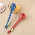 thumbnail image 3 of Multifunctional Egg Beater 2 In 1 Food Clip Egg Whisk Substantian Beater Whisks Cooking Mixer Food Clip Bread Clip Handheld For Cooking Mixing Barbecue, 3 of 7