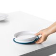 thumbnail image 2 of OXO Tot - Stick & Stay Suction Plate - Silicone Base That Sticks Surfaces - Baby Feeding from 6 Months and Up - Navy, 2 of 5
