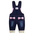 thumbnail image 2 of KIDSCOOL SPACE Baby Cotton 3D Cartoon Soft Knitted Jeans Overalls 4T, 2 of 6
