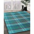 thumbnail image 3 of Ahgly Company Tapis de Zone Carré Lavable en Machine, Turquoise Foncé Vert, 5 Pieds Carré, 3 of 7