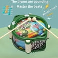 thumbnail image 4 of Cameland Musical Toy Set Hand Pat Drum Rattle Trumpet Early Learning Percussion Instrument For Infants Safe ABS Plastic Newborn Gift For Boys And Girls, 4 of 6