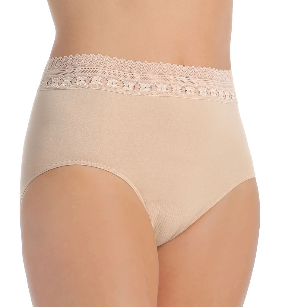 Bali Womens Comfort Revolution Microfiber Seamless Hi Cut Panty - Best-Seller,
