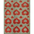 thumbnail image 1 of Ahgly Company Indoor Rectangle Abstract Green Abstract Area Rugs, 7' x 10', 1 of 6