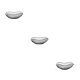thumbnail image 4 of Youkk Fruit Basket Open Wire Modern Style Wide Application Multifunctional Metal Fruit Baskets black Oblique small 3Set, 4 of 6