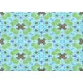 thumbnail image 1 of Ahgly Tapis Rectangulaire Lavable en Machine Intérieur Transitionnel Vert Aigue-Marine, 6 Pieds x 9 Pieds, 1 of 7