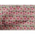 thumbnail image 4 of oneOone Cotton Cambric Fabric Leaves & Floral Block Print Fabric BTY 56 Inch Wide, 4 of 4