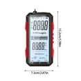 thumbnail image 3 of High Precision Digital Multimeter Rechargeable Auto Ranging Electrical Tester for Home Automotive Industrial Use with Digital Display Measuring Tools for Resistance Capacitance Environment Temperature, 3 of 5