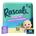 thumbnail image 1 of Rascals CoComelon Absorbent Potty Training Pants, Size 3T-4T, Polybag, 36 Count, 1 of 8