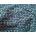 thumbnail image 5 of oneOone Silk Tabby Fabric Triangle Geometric Print Sewing Fabric BTY 42 Inch Wide, 5 of 5