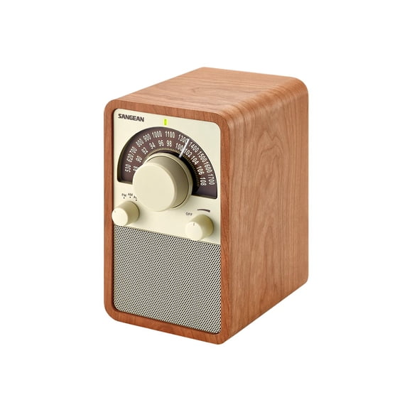 Sangean WR-15WL Radio de Table AM/FM en Bois, Noyer