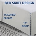 thumbnail image 4 of Jupe de Lit de Microfiber Super Doux, 4 of 5