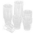 thumbnail image 1 of 100 Pcs Plastic Shot Glasses Clear Disposable Plastic Drinking Cups Party Cups Mini Plastic Containers For Sauce And Sample Tasting 30ml, 1 of 9