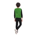thumbnail image 3 of TOPTIE Kid Vest Volunteer Activity Waistcoat Party Costume Vests - GREEN, 3 of 8