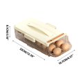 thumbnail image 3 of Fridja Clearance Under 5$ Refrigerator Door Rolling Rack Holding Storage Box Refrigerator Can Be Stacked Portable Box Kitchen Box Kitchen Decor, 3 of 3