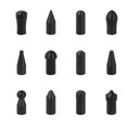 thumbnail image 1 of 12pcs Dent Repair Heads Paintless Dent Repair Tool Dent Hail Puller, 1 of 7