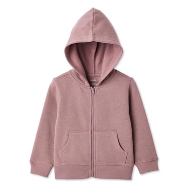 Haut à capuchon zippé sur la longueur George collection non genrée pour tout petits
