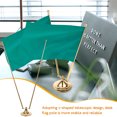 thumbnail image 3 of COMPUKAS 1Pcs Telescoping Flag Pole for Business and Conference Rooms 19.7x3.1in, 3 of 7