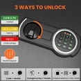 thumbnail image 2 of 2.0 cu ft Large Drop Safe Box for Business, Anti-Theft Money Drop Box with Lock and Slot, Digital Keypad and Spare Keys, Heavy-duty Cash Depository Safe for Home Office Retail Store Business, 2 of 6