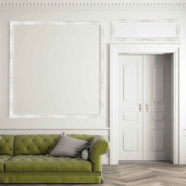 CEHVOM 1pc Self-adhesive Three-dimensional Wall Edging Strip Border Waterproof Wall Decor (4cmx2.3m) Clearance