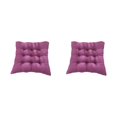 thumbnail image 4 of serony Coussin de Siège Imperméable pour Activités Extérieures Tissu Polyester Respirant Remplissage Perle Tissu Polyester Violet 2Set, 4 of 6