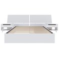 thumbnail image 2 of Nexera Oslo Ensemble de Chambre à Coucher 4 Pcs à Double Rangement, Blanc, Grand Lit, 2 of 6