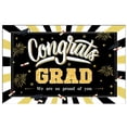thumbnail image 2 of ⚡ Big Sale ! EXtraLarge Congrats Grad Banner 180x110 Cm | Graduation Party Decorations 2023 Black And Gold | Graduation Banner 2023 | Graduation Decorations Class Of 2023 | Red 2023 Graduatio, 2 of 8