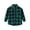 F-Green, variant on Kcodviy Kids Toddler Flannel Jacket Sleeveless Boys Shirts Plaid Long Sleeve Lapel Boys Long Sleeve Shirts Button Down Shacket Baby Boys Tops 14/16 Boys Girls Shirt Top Thermal Shirt Boys Coat Outwe
