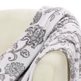 thumbnail image 5 of Mainstays Plush Blanket Floral T, 5 of 5