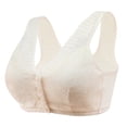 thumbnail image 1 of Clearance Sale 2025 Intimates Women's Adjustable Sports Front Closure Extra-Elastic Breathable Lace Trim Bra, 1 of 8
