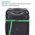 thumbnail image 5 of Unique Bargains Suitcase Belts with Quick Release Buckle Luggage Straps, Green 2 Pack, 5 of 5