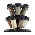 thumbnail image 2 of Revolving Turntable Organizer Rack For Kitchen Countertop Pantry Storage And Seasoning Dispenser Jar Holder, 2 of 6