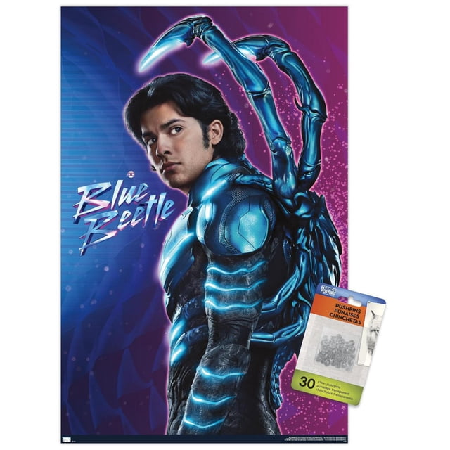DC Comics Movie Blue Beetle - Jaime Reyes Wall Poster, 22.375" x 34"