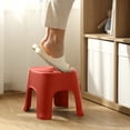 thumbnail image 1 of EQWLJWE Tall Plastic 1 Step Stool,Plastic Mini Stool for Home,Portable Single Level Step Ladder Foot Stool for Kitchen,Bathroom,Bedroom,and Garage, 1 of 8