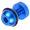 Bleu, variante sur Adaptateur Boule 1 Pouce Trou 1/4 3/8 Support Boule Tête 1 Pouce pour Caméra Gopro