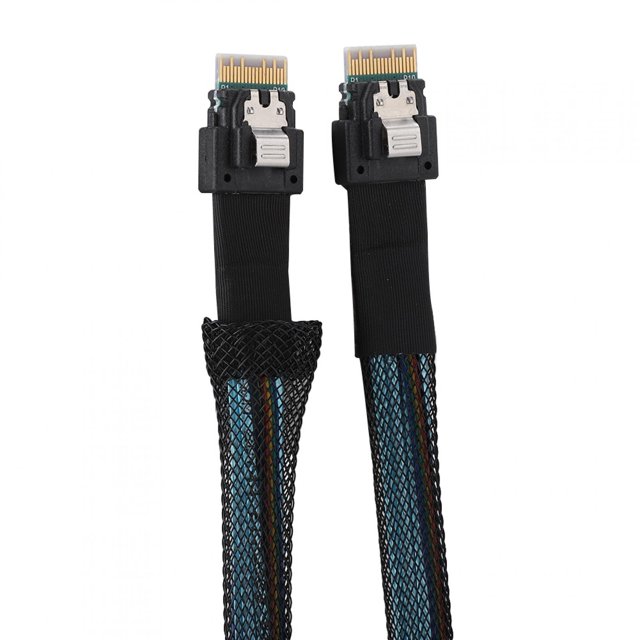 LAFGUR Cabledeconn 38pin SFF-8654 To SFF-8654 Server HDD Data Transmission Cable 1M JJS