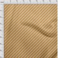 thumbnail image 4 of oneOone Georgette Viscose Mustard Yellow Fabric Stripes Craft Projects Decor Fabric Printed By The Yard 42 Inch Wide, 4 of 5