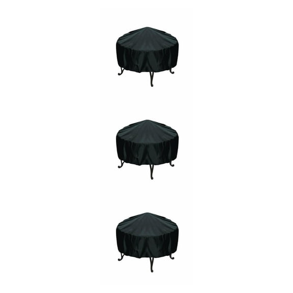 mmirethe Nylon Elegant Barbecue Cover With Oxford For Style And Durability Easy To Install Fire Table Cover 102*45cm 3Set