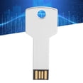 thumbnail image 2 of Yajisi Key Shape USB Flash Drive High Speed Memory Disc for Computer and Car Silver 16GB Pack of 1, 2 of 9