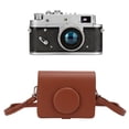 thumbnail image 4 of Camera Bag, Dustproof Camera Protection Bag Case Fashion Portable With Shoulder Strap For Camera Brown, 4 of 8