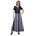 thumbnail image 2 of Moomaya Printed Rayon Skirt Wrap Style Plus Size Skirt Summer Wear Clothing, 2 of 6