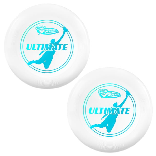 Wham-O Frisbee Official Ultimate 175g Flying Disc, 10.75 Inch, Professional Training, for Competition and Outdoor Fun -2 Pack