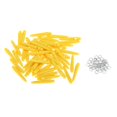 thumbnail image 4 of 50x Arceaux de Fléchettes 2BA Accessoires pour Fléchettes Arceaux de Fléchettes en Métal avec Anneaux de Protection 27mm Jaune, 4 of 9